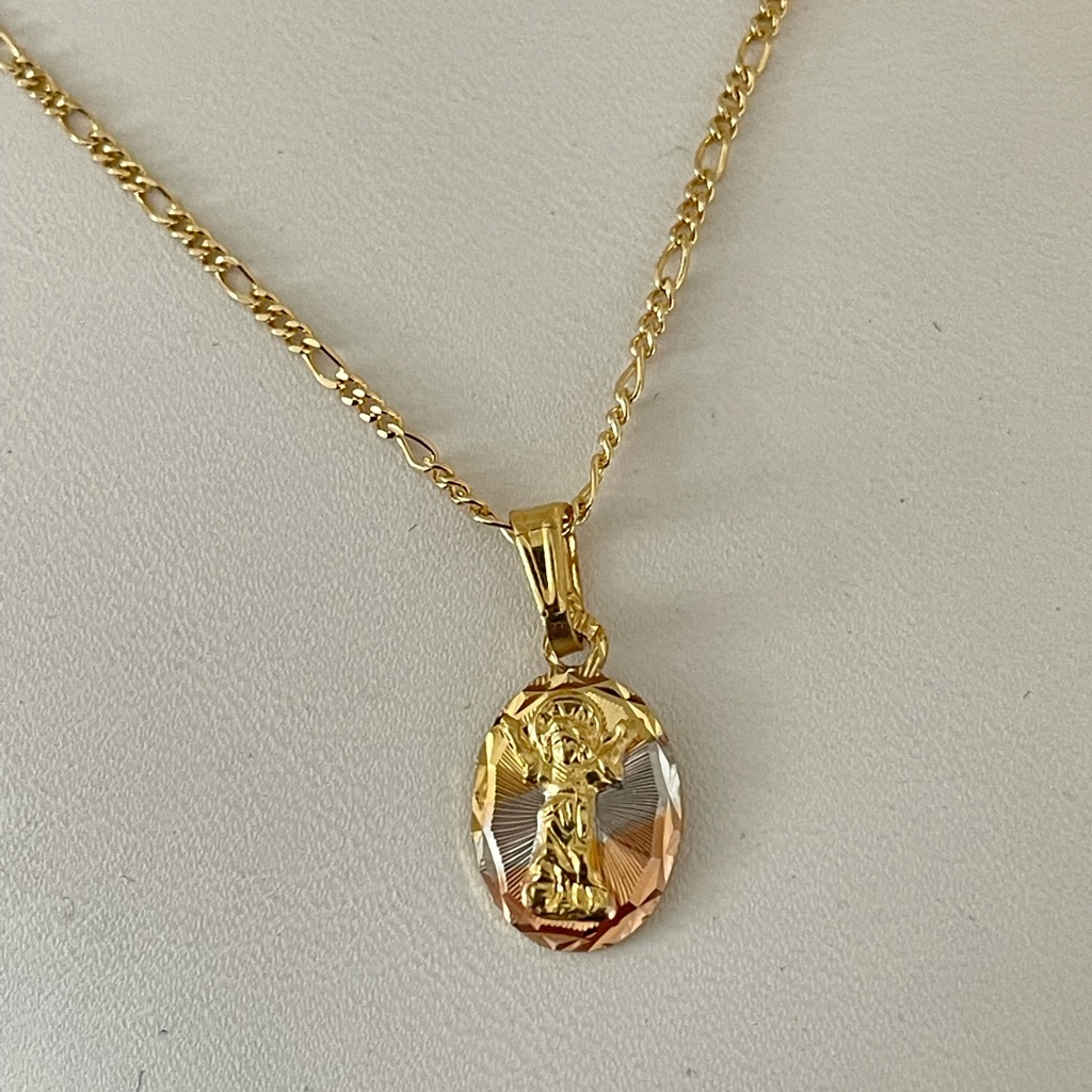 18k Gold Filled Divine Child Necklace
